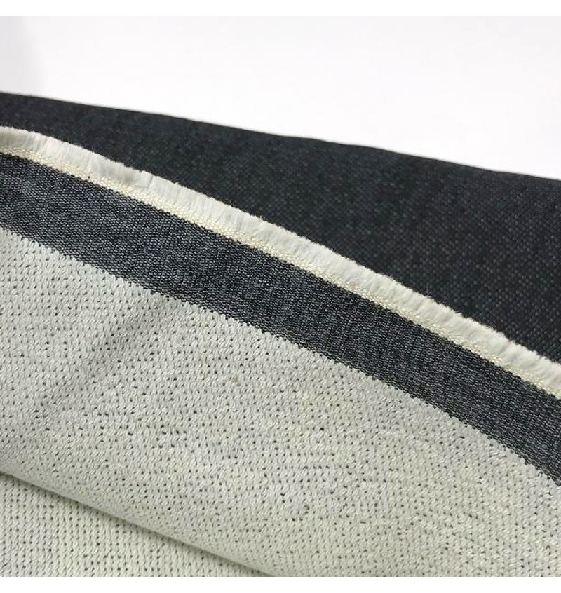 Tessuto Jeans Felpato